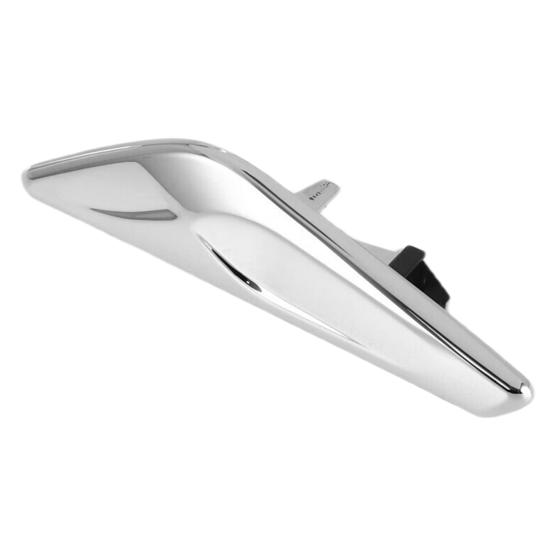 [Waanon]For X3 X4 F25 F26 2013-2017 Front Side Chrome Trim Finisher Marker Turn Signal Light Lamp Cover Trim
