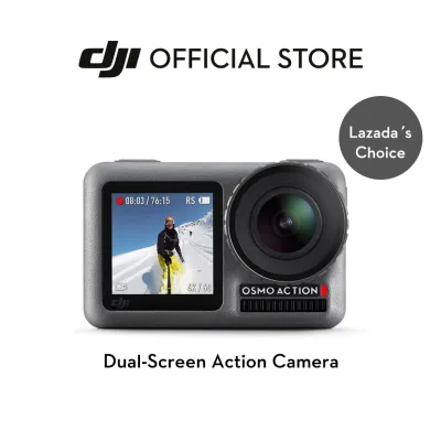 DJI Osmo Action - 4K Waterproof Action Camera Ideal for Vlogging