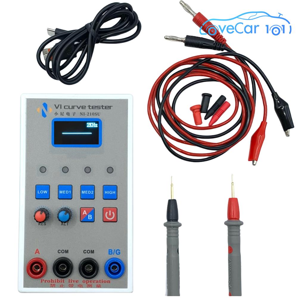 Automotive Diagnostic Inspection Tool 1.3 Inch OLED Display Automotive Workshop 3000mAh Circuit Board Repair Tester ราคา 4,184 บาท*ส่งฟรี