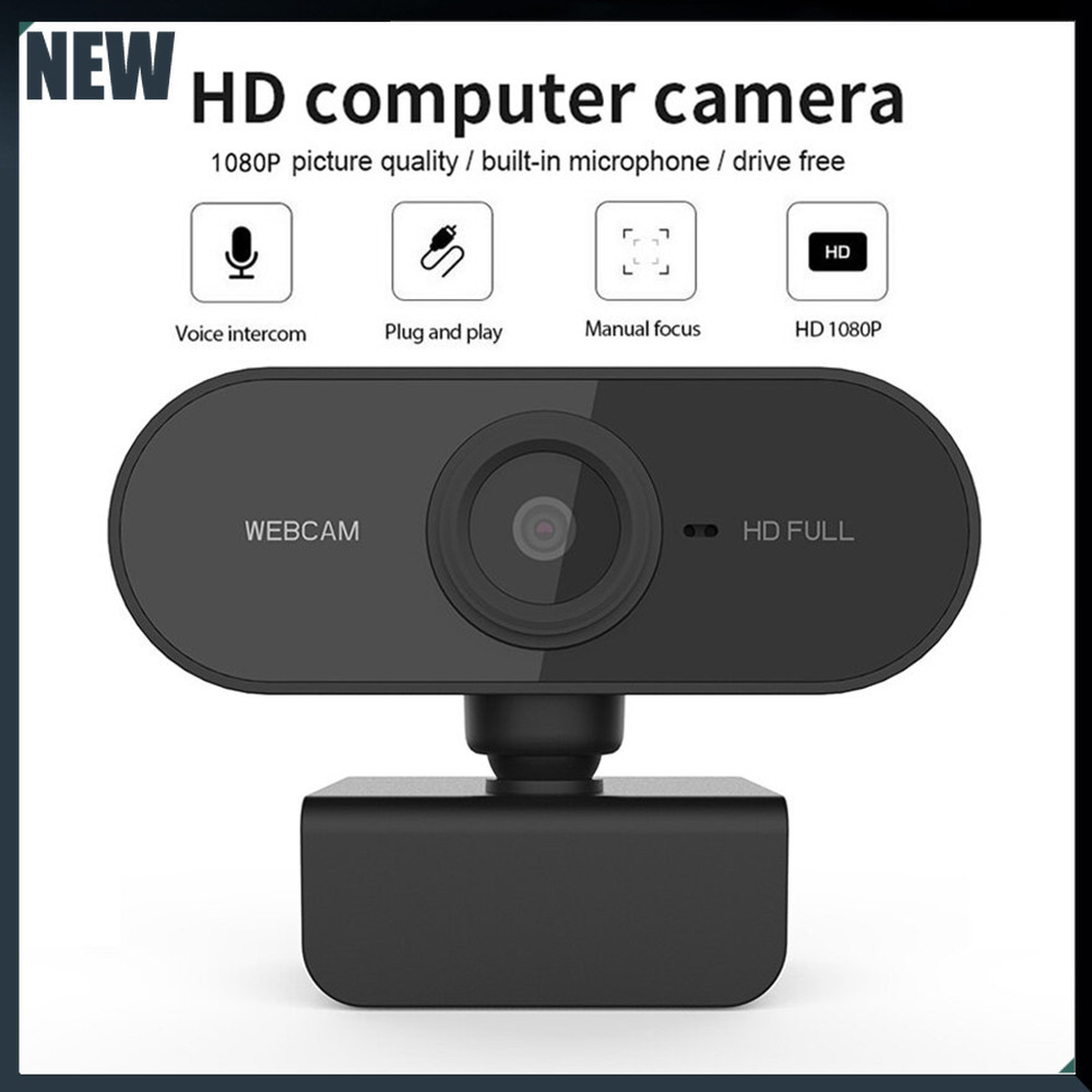 [Hot sdfkhdksl; J 118] Webcam 1080P Full HD Video Camera Web máy tính USB máy ảnh cho PC máy tính xách tay Máy tính để bàn với Mic