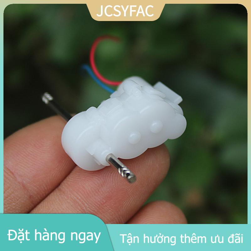 JCSYFAC Mini 614 coreless bánh có động cơ DC 3.7V 390 vòng phút kép trục Micro coreless hộp số giảm tốc động cơ DIY sở thích đồ chơi xe hơi