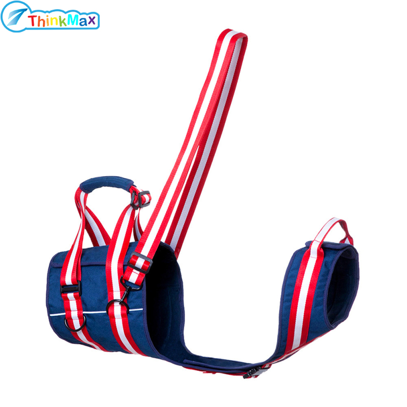 Dog Lift Harness Adjustable Soft Padded Pet Harness Rear Back Legs Helps Dog Lift Sling Carrier For Small Medium Large Dogs ราคา 931 บาท*ส่งฟรี