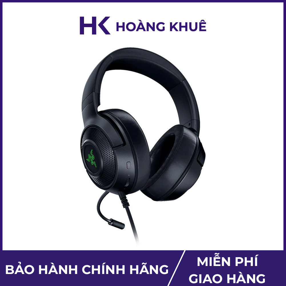 Tai nghe Gaming có dây Razer Kraken V3 X - Hàng Chính Hãng