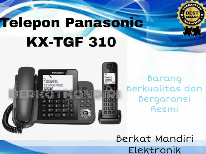 PANASONIC CORDLESS PHONE KX-TGF310-Shelishop13 Giá 2,736,000 Đồng*Miễn phí vận chuyển