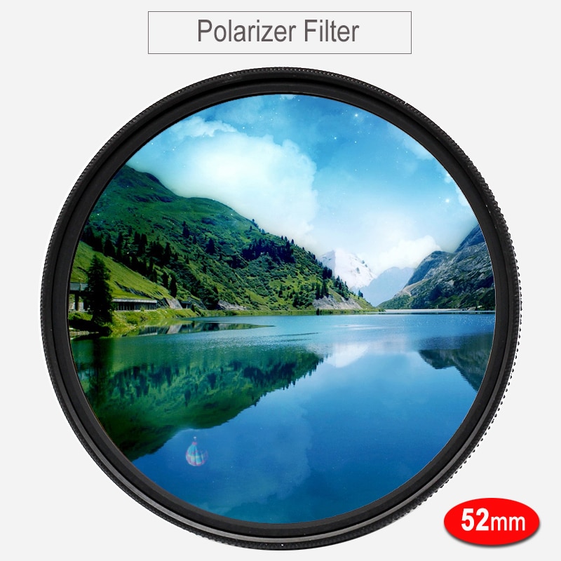 CPL Filter 52Mm Circular Polarizer Polarizing Filter For Nikon AF-S 18