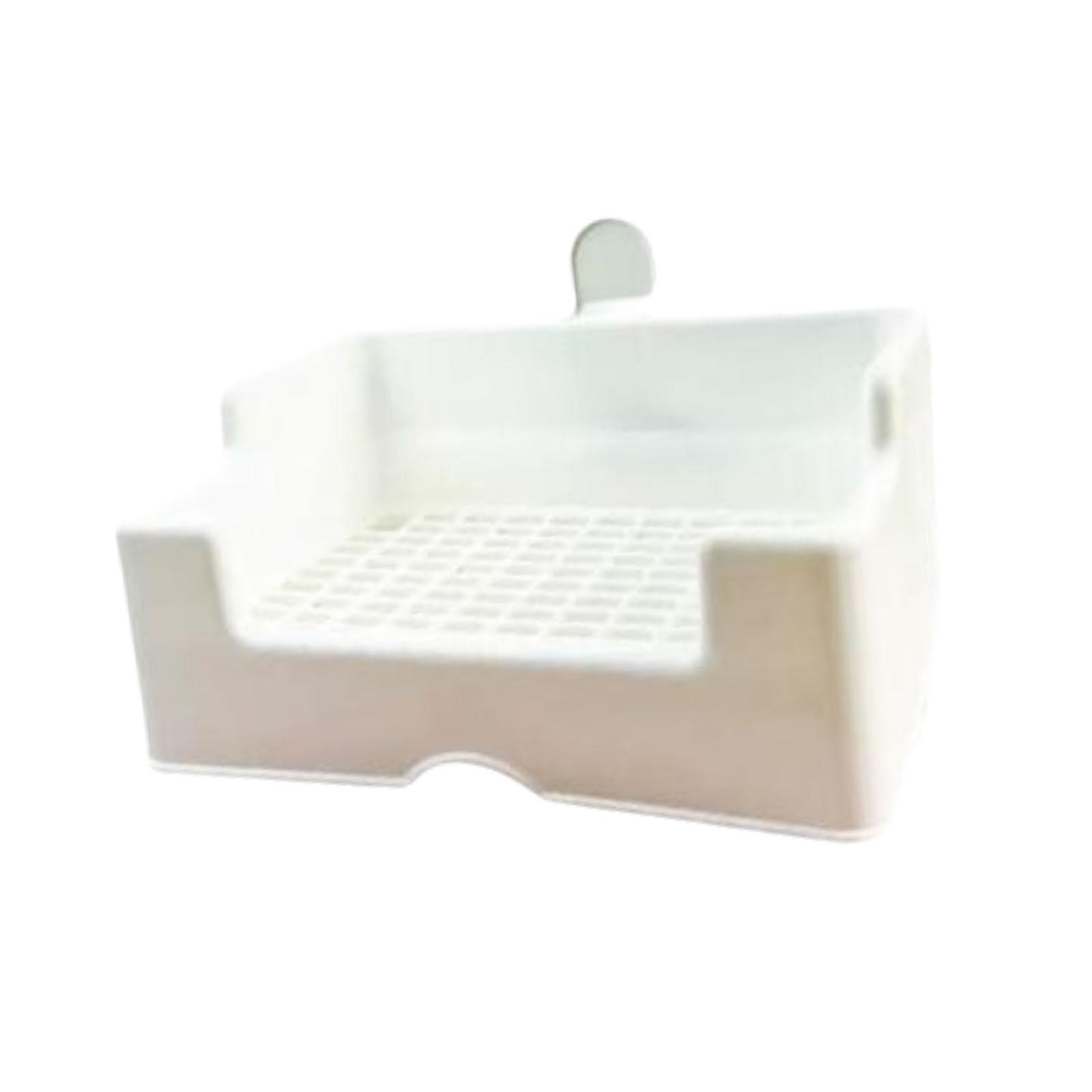 Miracle Shining Rabbit Litter Box with High Baffle Bedpan with Drawer Potty Trainer Corner Corner Toilet Box for Guinea Pig Hamster Ferret Bunny Giá 333,944 Đồng*Miễn phí vận chuyển