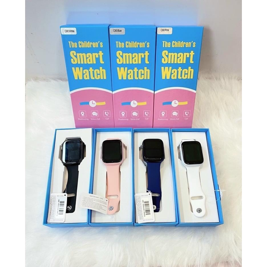 Đồng Hồ Thông Minh Trẻ Em C90, Nghe Gọi 2 Chiều, Hỗ Trợ Định Vị, Video ᴄall, Loa Nghe To, Pin Trâu. Bảo Hành 12 Tháng