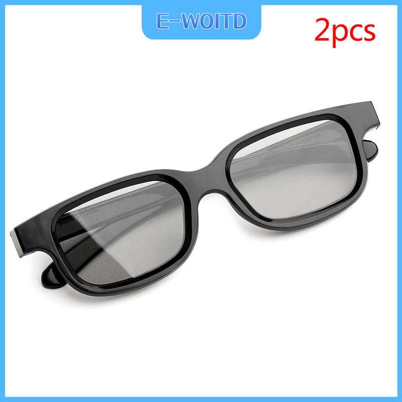 【E-WOITD】 2ชิ้น/ล็อต VQ163R แว่นตา Polarized Passive 3D สำหรับ3D TV real 3D cinemas ราคา  26 บาท*ส่งฟรี