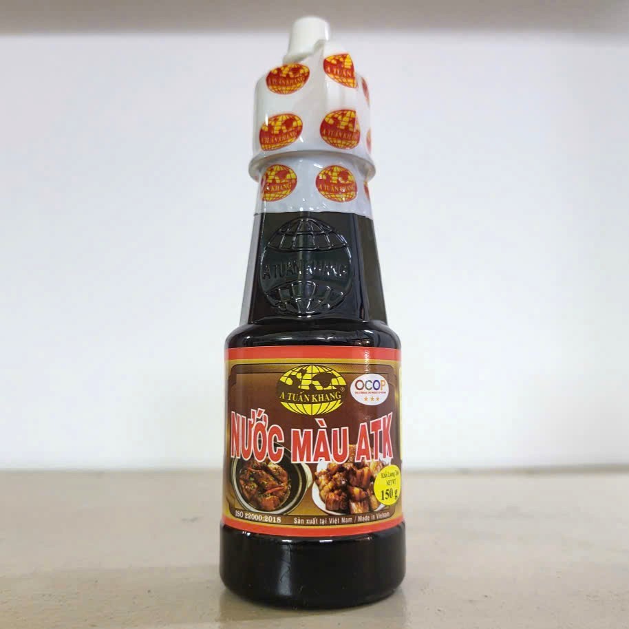 ATK -- chai nhỏ 150g -- NƯỚC MÀU KHO CÁ, ƯỚP THỊT A TUẤN KHANG