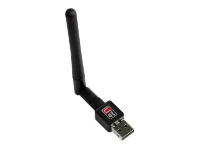 USB 2.0 wireless 802.IIN 150 MBPS WiFi Adapter Antena - (LV-UW02RK-2DB)