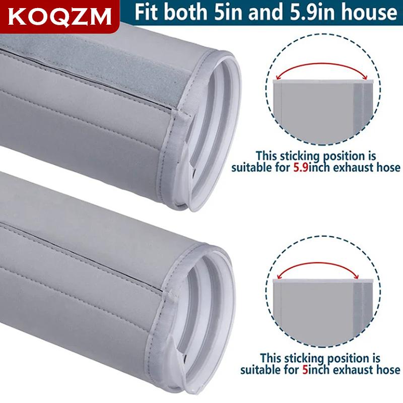 [COD] KOQZM KITCHEN Air Conditioner Hose Cover, Universal Exhaust Pipe Protection Cover, Dustproof Heat Insulation Wrap, AC Hose Duct Vent Cover Presyo 560 Piso*Libreng Shipping