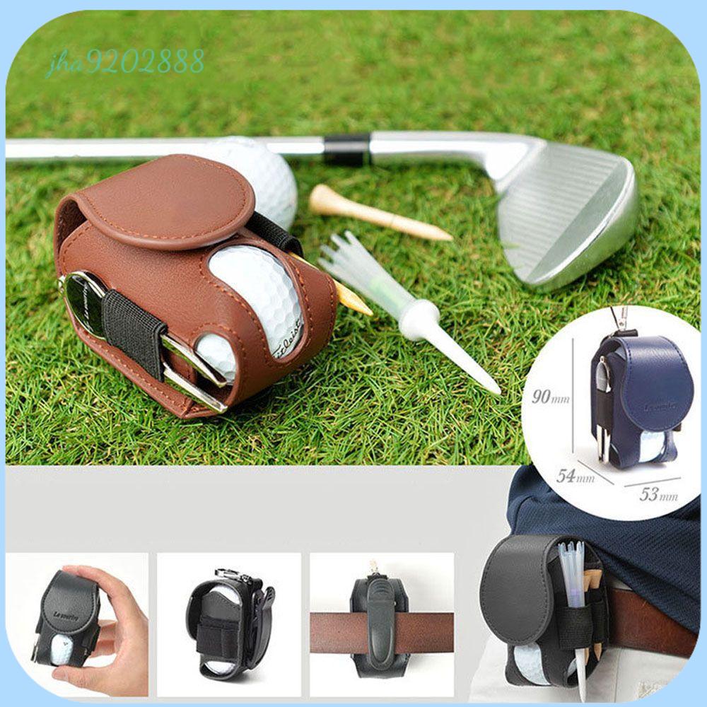 JHA9202888 Mini Xách tay Pouch Golf Túi Bóng Eo Chủ Golf TEE Trường Hợp Lưu trữ