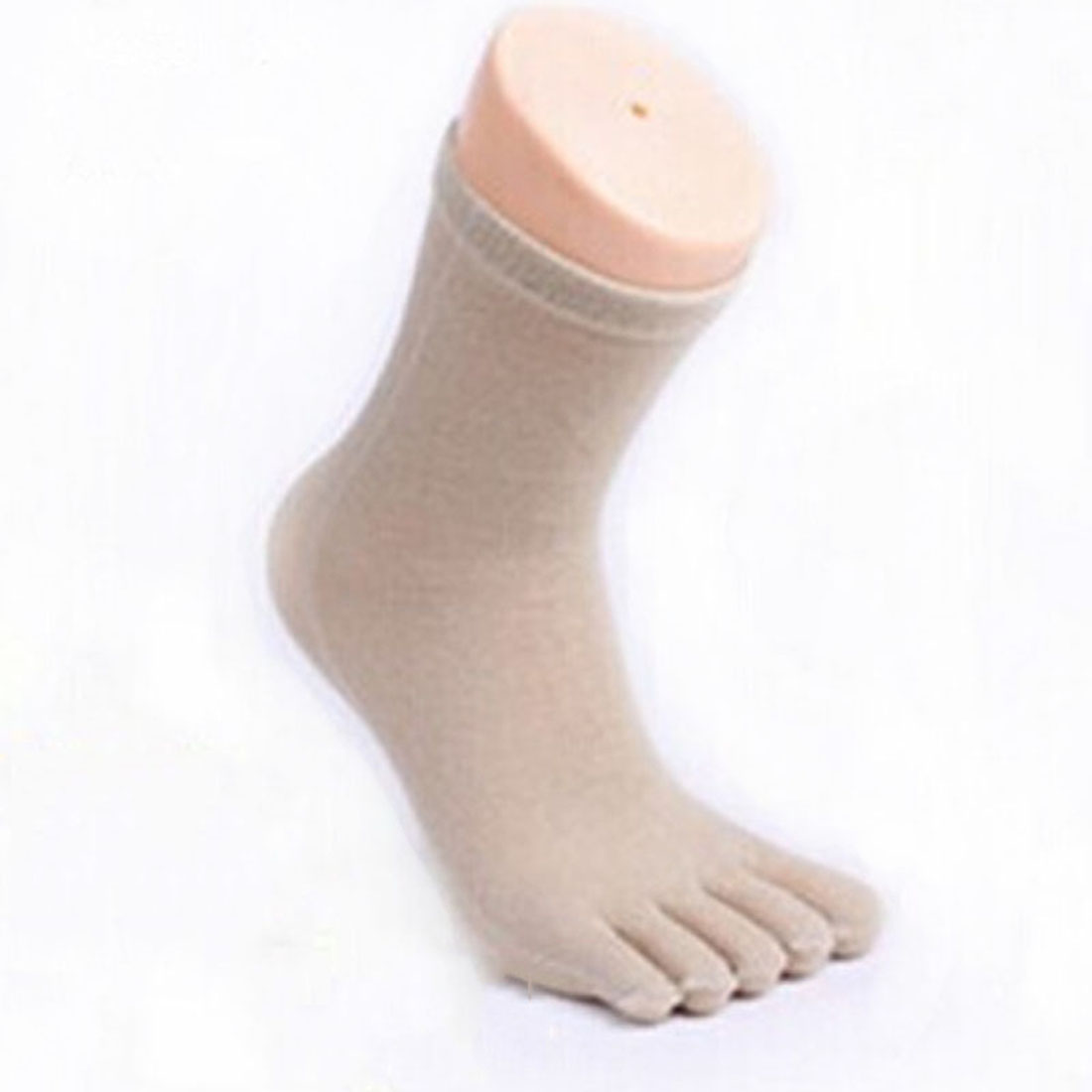 1 Cặp tất năm ngón Người Đàn Ông Của Tinh Khiết Cotton tất năm ngón chân thấm mồ hôi Giữa Ống xỏ ngó