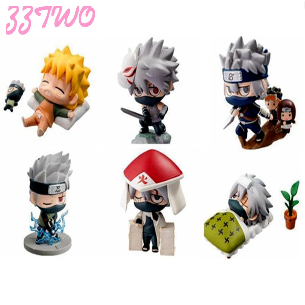 [ZZTWO] 1 Stück Statue Naruto Action figuren Kakashi Sarutobi Hiruzen Senju Hashirama Tobirama Namikaze Minato Modell Sammlung Kinderspiel zeug