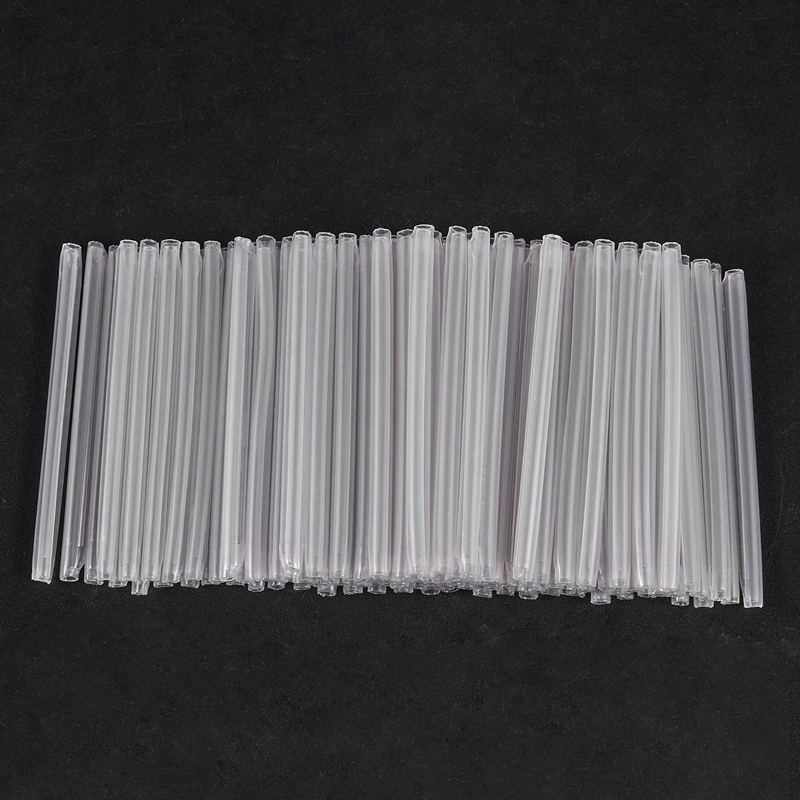 2.5mm Dia Fiber Optic Protection Sleeve Heat Shrinkable Tube 100pcs
