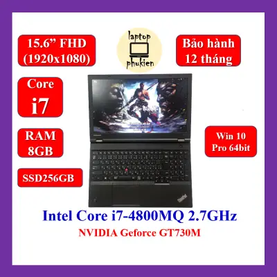 Máy tính xách tay Lenovo ThinkPad T540P Core i7 4800MQ 2.7GHz, GEFORCE GT730M, 8GB, SSD256GB, 15.6