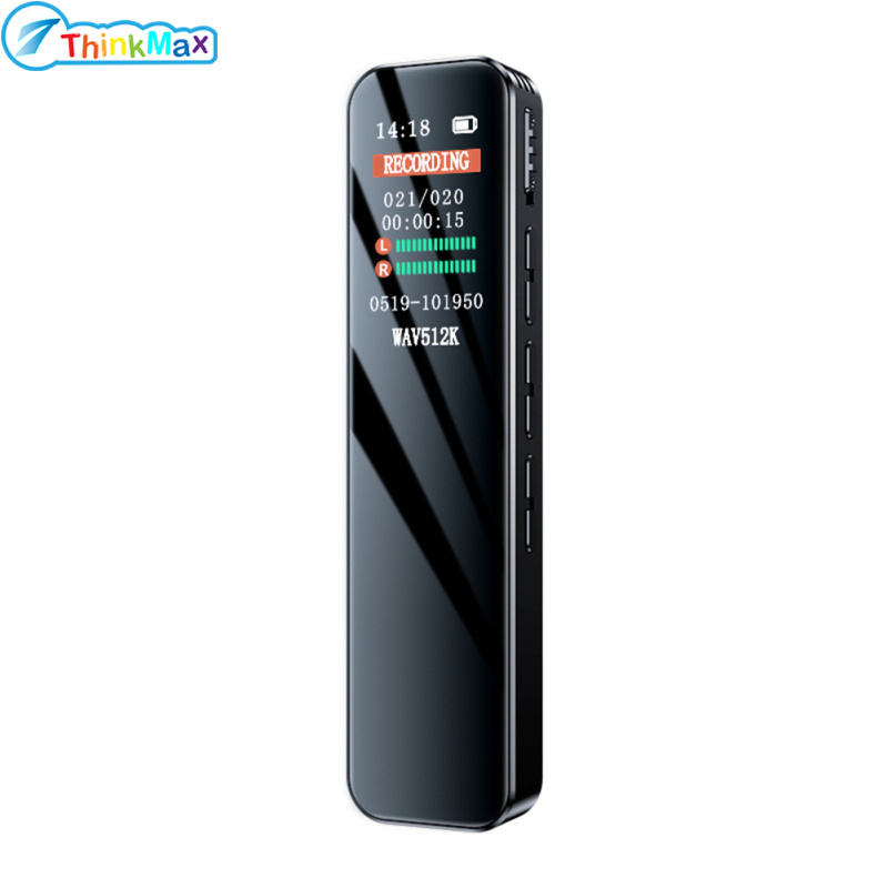 Portable Digital Voice Recorder MP3 Records Audio Recorder With 512Kbps Recording For Work Lectures Meetings Interviews Meeting ราคา 522 บาท*ส่งฟรี
