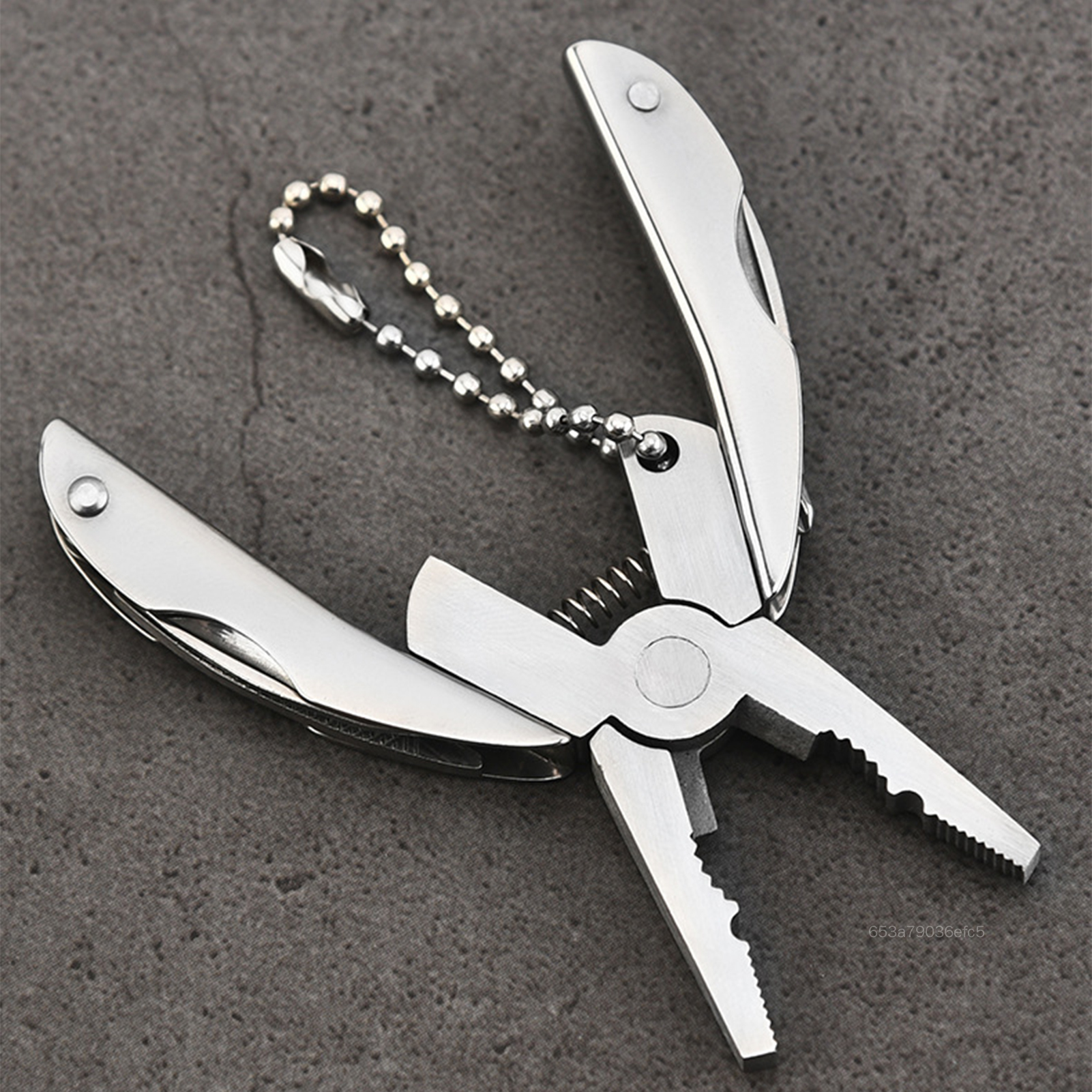 E-lifee đa năng bằng thép không gỉ Kìm mini thực tế Multitool Kìm cho cắm trại và công cụ sinh tồn E-L-MY