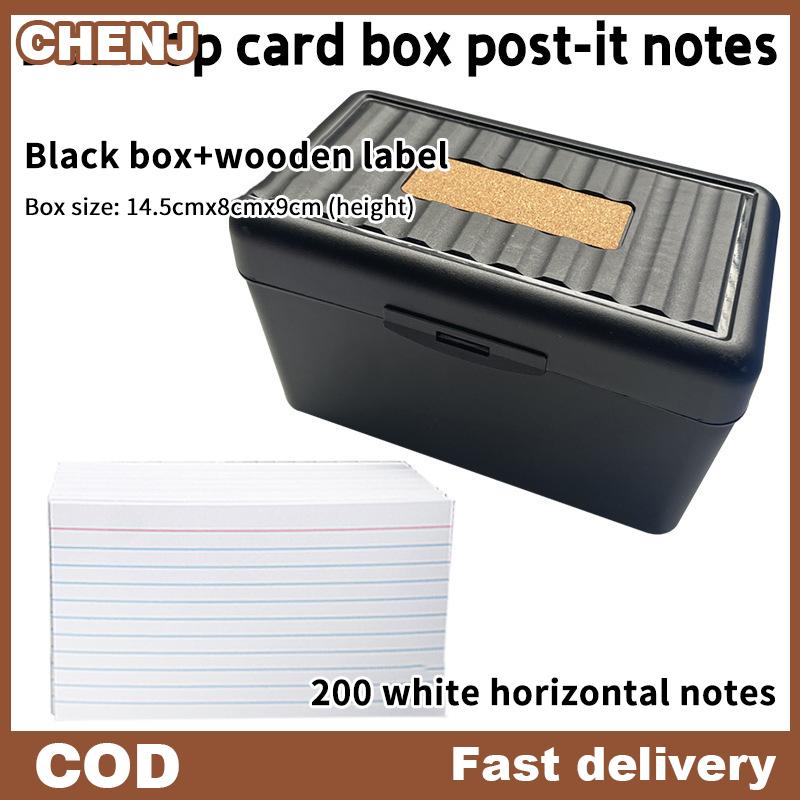 CHENJ 1Set Colored Index Cards Dividers Tabbed Cards Ruled Note Card Tabbed Index Cards Ruled Note C