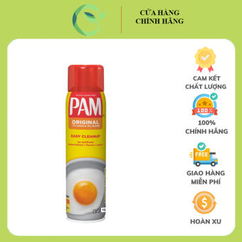 Dầu Xịt Ăn Kiêng - Cooking Spray PAM 12oz 1200 Lần Xịt 0 Calo Chiên Xào Nướng