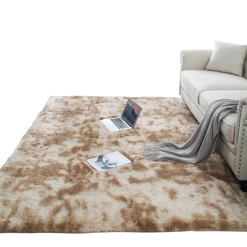 Vui lòng chuyển toàn bộ Fluffy Carpet Plush Rug Soft Decor   Large Size, Washable, Long Plush, Tie Dye Pattern   High Quality, Ideal for Bedroom   Offers Comfort and Style   Suitable for Home Decor sang tiếng Việt.