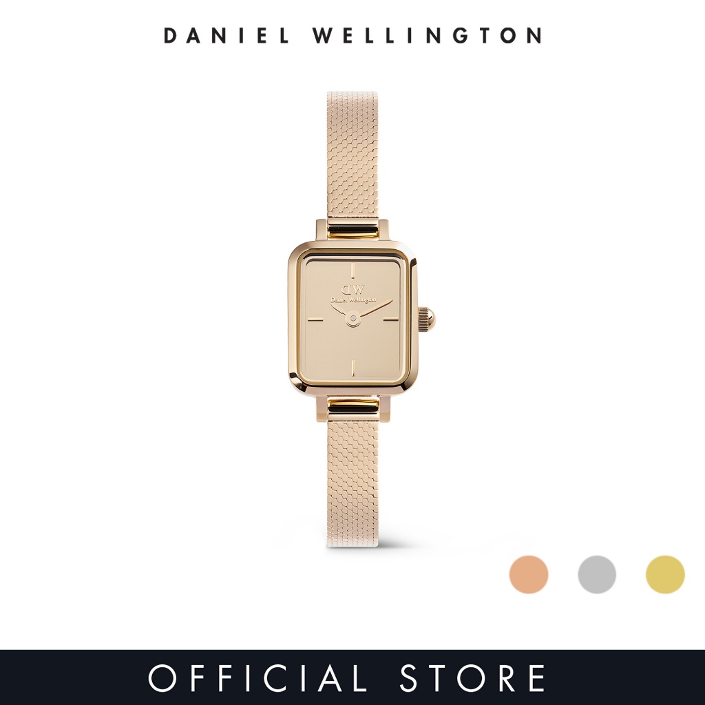 Daniel Wellington Quadro Mini Reflection Rose Gold / Silver / Gold - Women Watch stainless steel watch DW Official Authentic Original