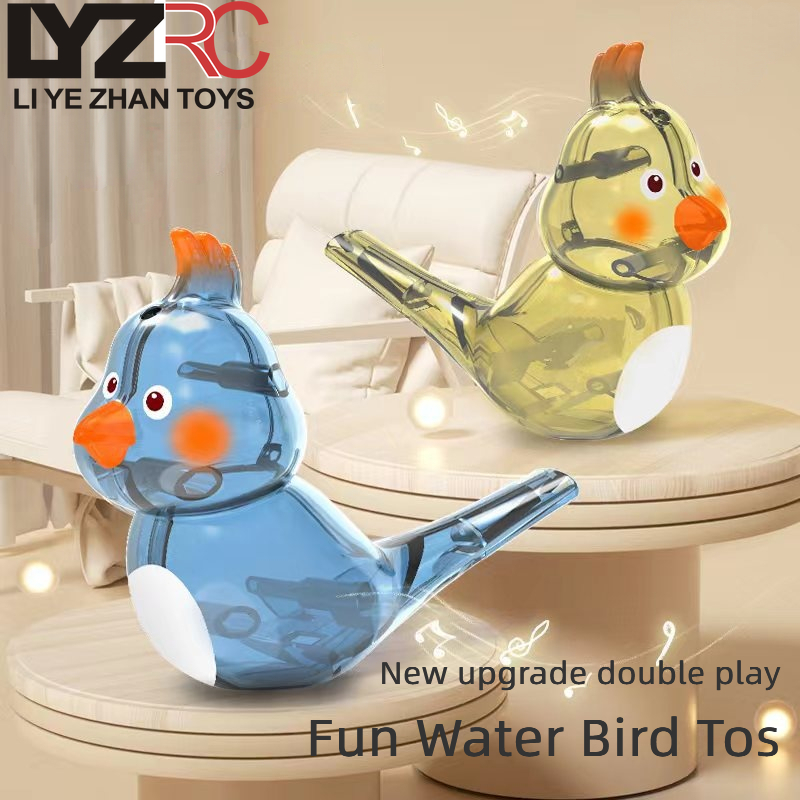 Whistle toys kids creative water bird water filling whistle blowing