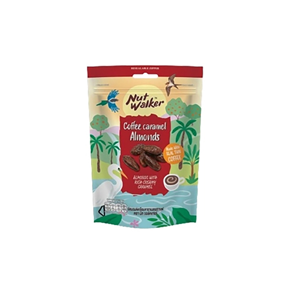 Nut Walker Coffee Caramel Almonds 130G. ราคา 115 บาท*ส่งฟรี