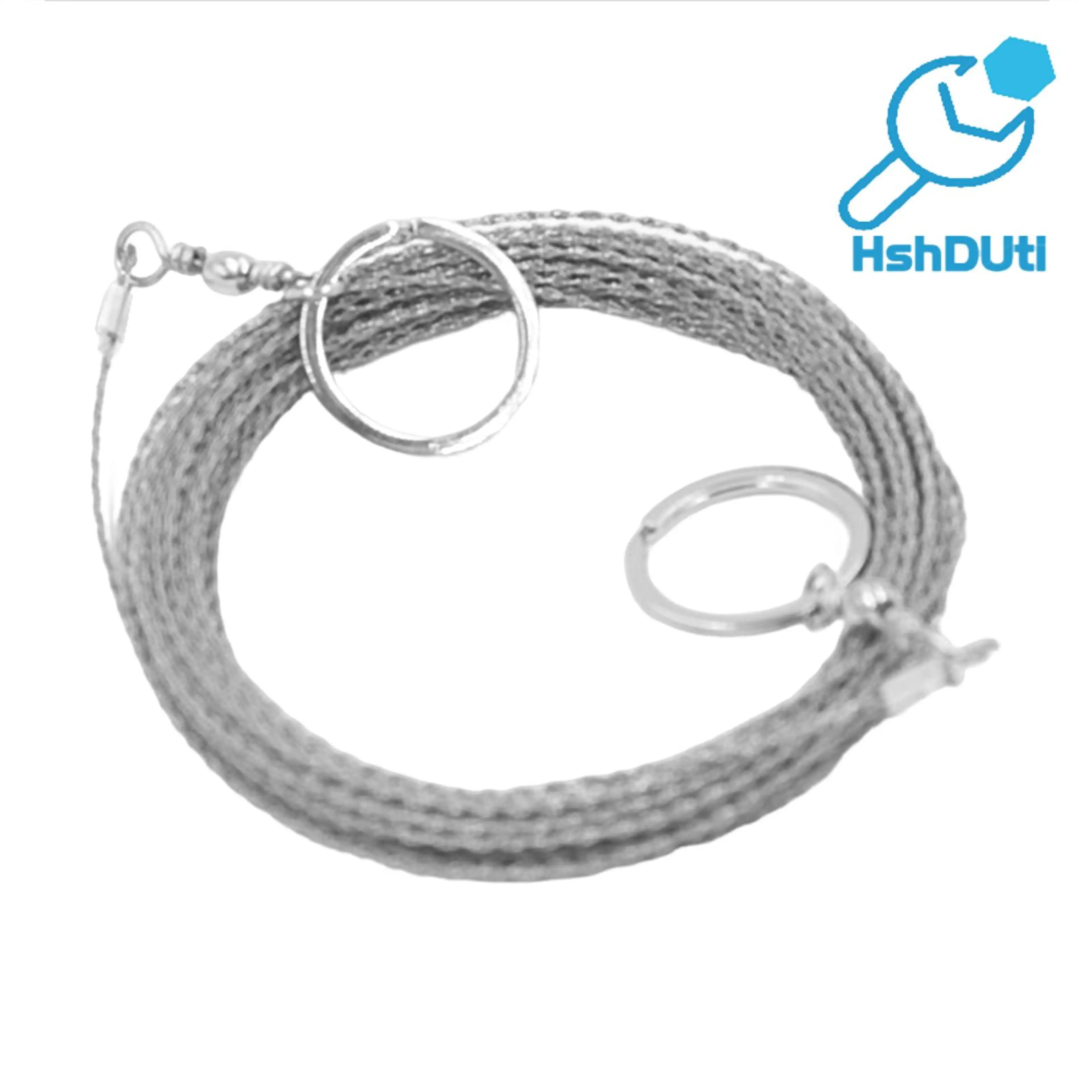 Outdoor Wire Saw Super Long Sharp Anti-rust Corrosion-resistant Portable Cutting Weed Survival Tool High Strength Stainless Steel Emergency Chainsaw Camping Gear Emergency Chainsaw Super