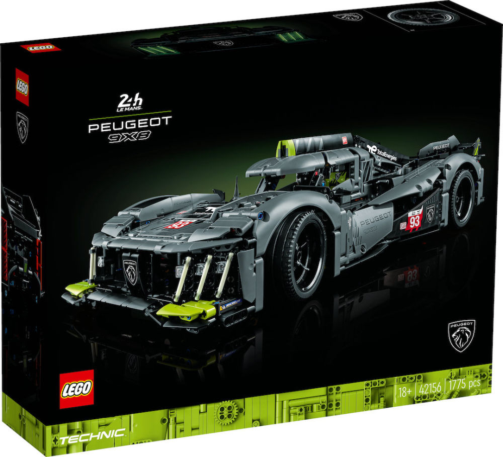 LEGO 42156 Technic PEUGEOT 9X8 24H Le Mans Hybrid Hypercar  Đồ chơi lắp ráp