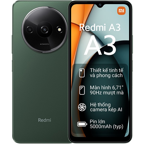 Xiaomi redmi a3 4gb-128gb