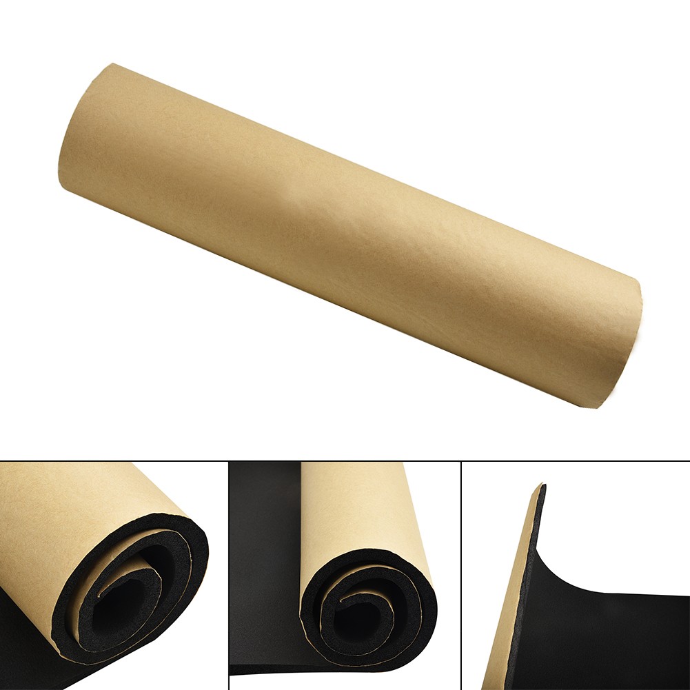 【Eelhoe】 mút xốp cách âm xe có ống cao su giảm tiếng ồn dày 8mm 100x50cm [phát hành sản phẩm mới] [hàng tồn kho Lớn]