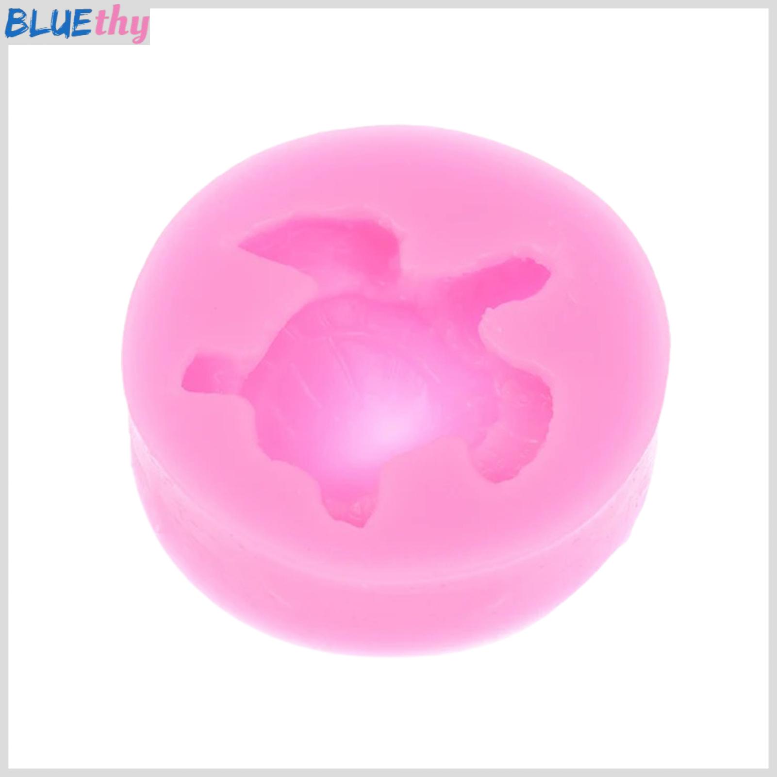 Bluethy Animal Shaped Candle Mold Resin Casting Mold Animal Shape Turtle Silicone Mold for Jello Pudding – Food Grade Heat Resistant Bpa-free Easy Release Baking Freezing Mold for Herbal for Kitchen