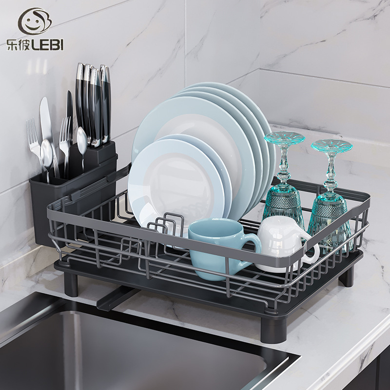 Kitchen Dish Drain Rack Tableware Storage Rack Tableware Shelf Drain Basket Sink Dishwasher Dish Rack Copy ราคา 596 บาท*ส่งฟรี