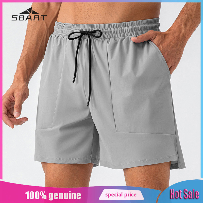 SBART Men's Loose Athletic Shorts Breathable Cool Training Shorts Quick Dry Running Gym Shorts ราคา 426 บาท*ส่งฟรี