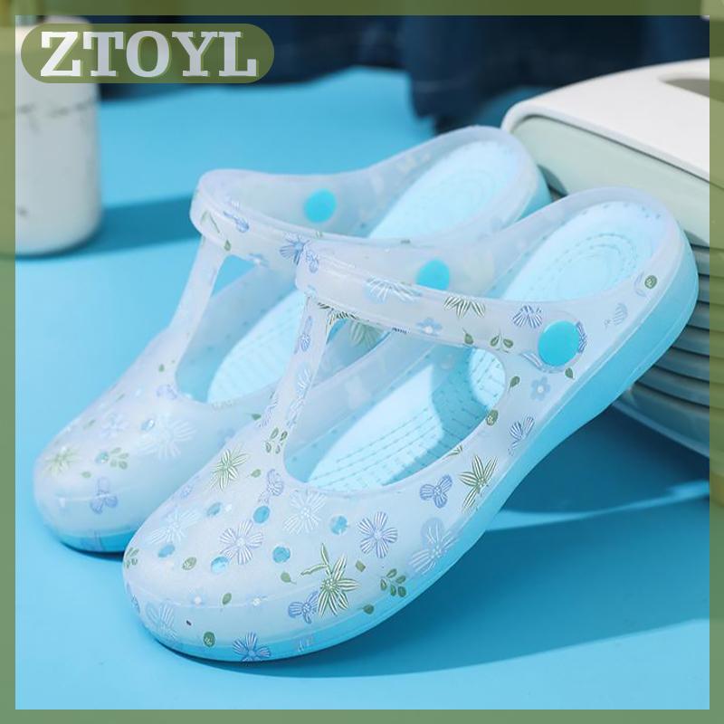 ZTOYL รองเท้าแตะผู้หญิงสำหรับฤดูร้อน, รองเท้าแฟชั่นระบายอากาศได้ดีสวมใส่สบาย ราคา 118 บาท*ส่งฟรี