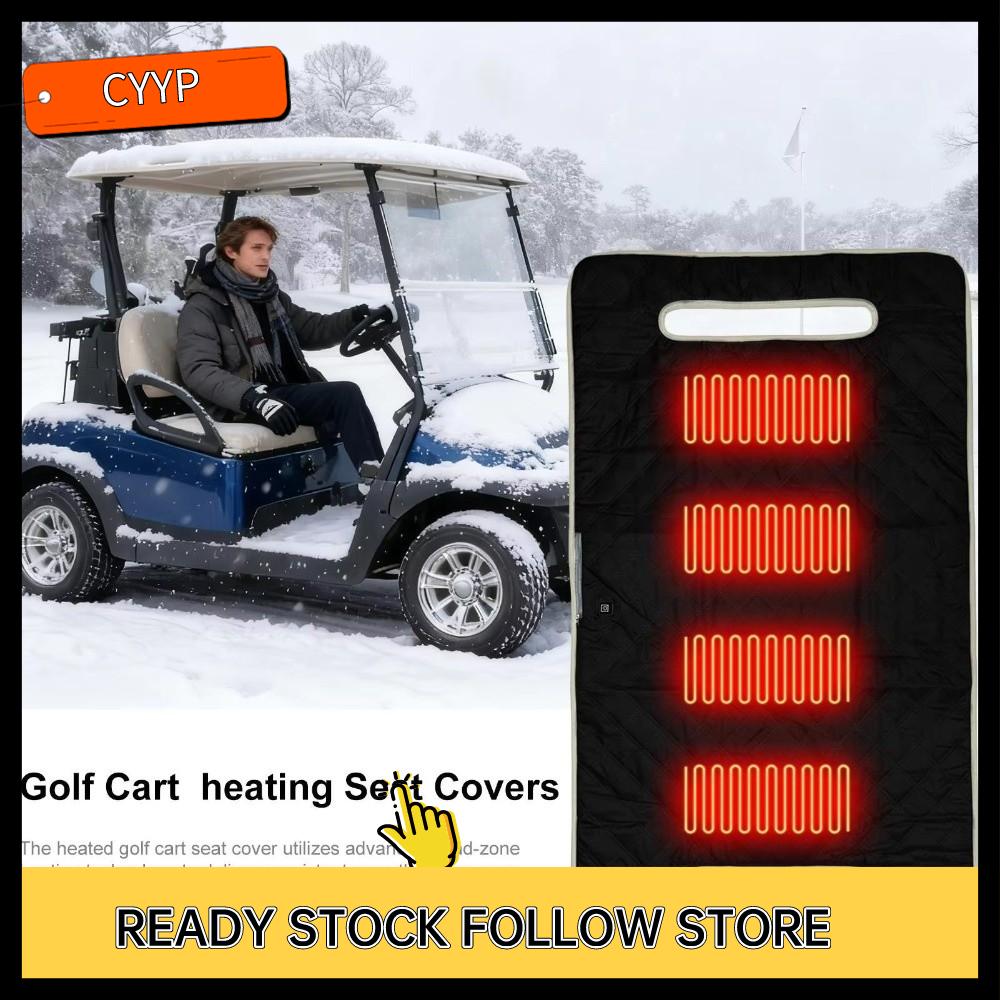 B9GIQY5EX Hệ thống sưởi 4 vùng Bọc ghế xe golf có sưởi Cài đặt dễ dàng Khăn tắm chống nước Khăn tắm chống thấm, đệm, chăn Chất lượng cao Mềm mại Ghế xe golf đa năng Sử dụng ngoài trời trong mọi thời tiết