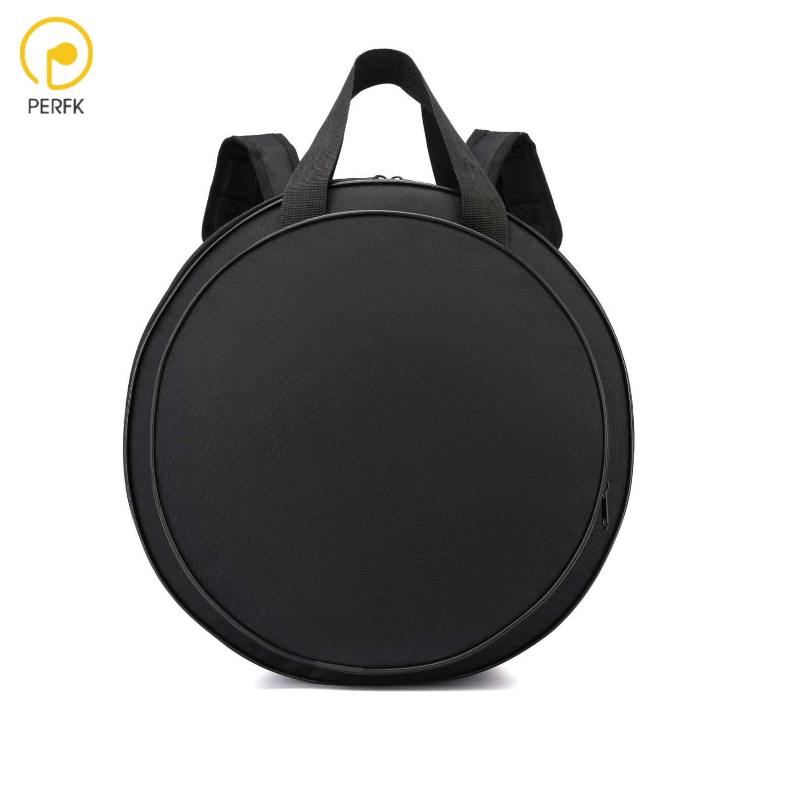 Perfk Padded Drum Backpack Round Drum Bag with Shoulder Straps Adjustable Case Travel-Friendly for Rehearsals ราคา 3,932 บาท*ส่งฟรี
