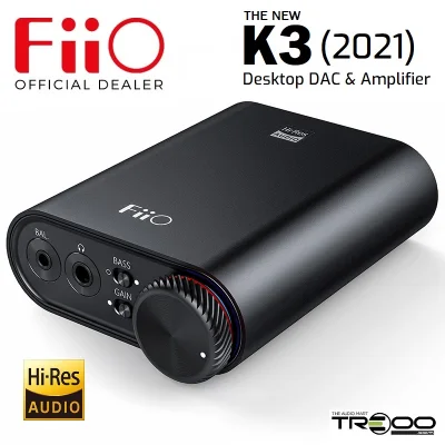 FiiO K3 (2021) Desktop Headphone Amplifier & USB-C DAC
