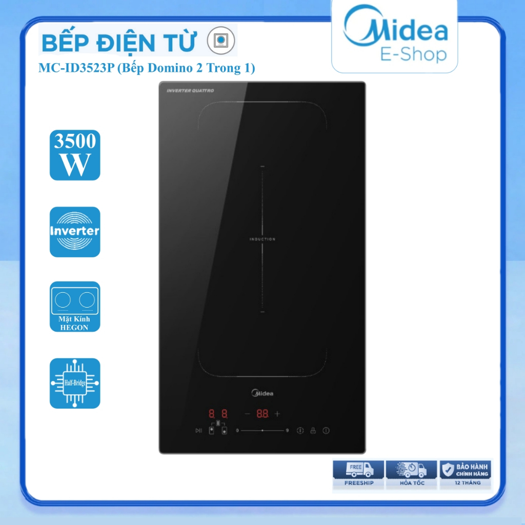 Bếp từ midea mc-id3523p