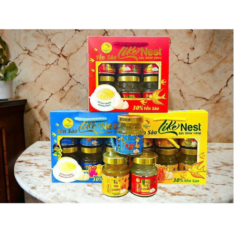 Yến sào Like Nest hop 6 hủ