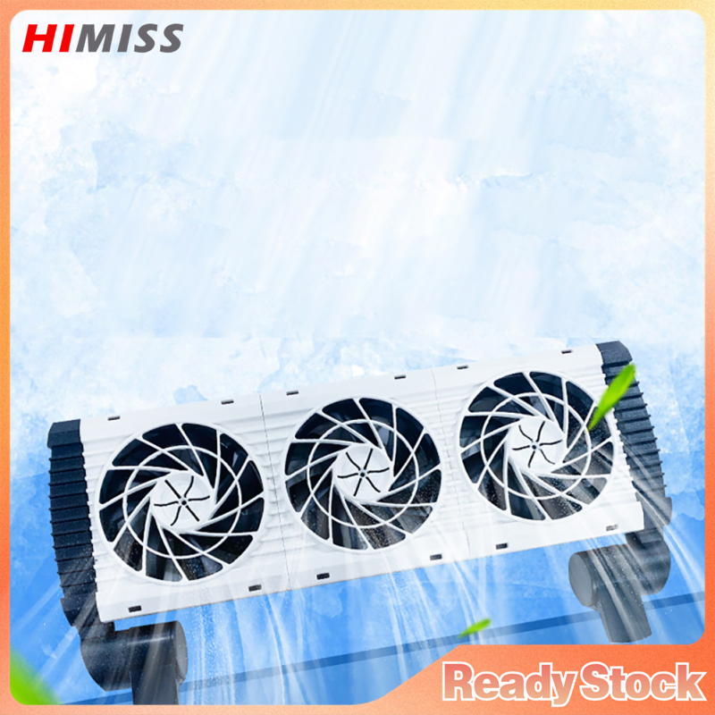 HIMISS Aquarium Fan 1 2 3 Heads Aquarium Fan Adjustable Fish Tank Cooling Fan System Ultra Quiet Fish Tank Cooling Fan With Wide Angle Bracket For Salt Fresh Water ราคา 277 บาท*ส่งฟรี