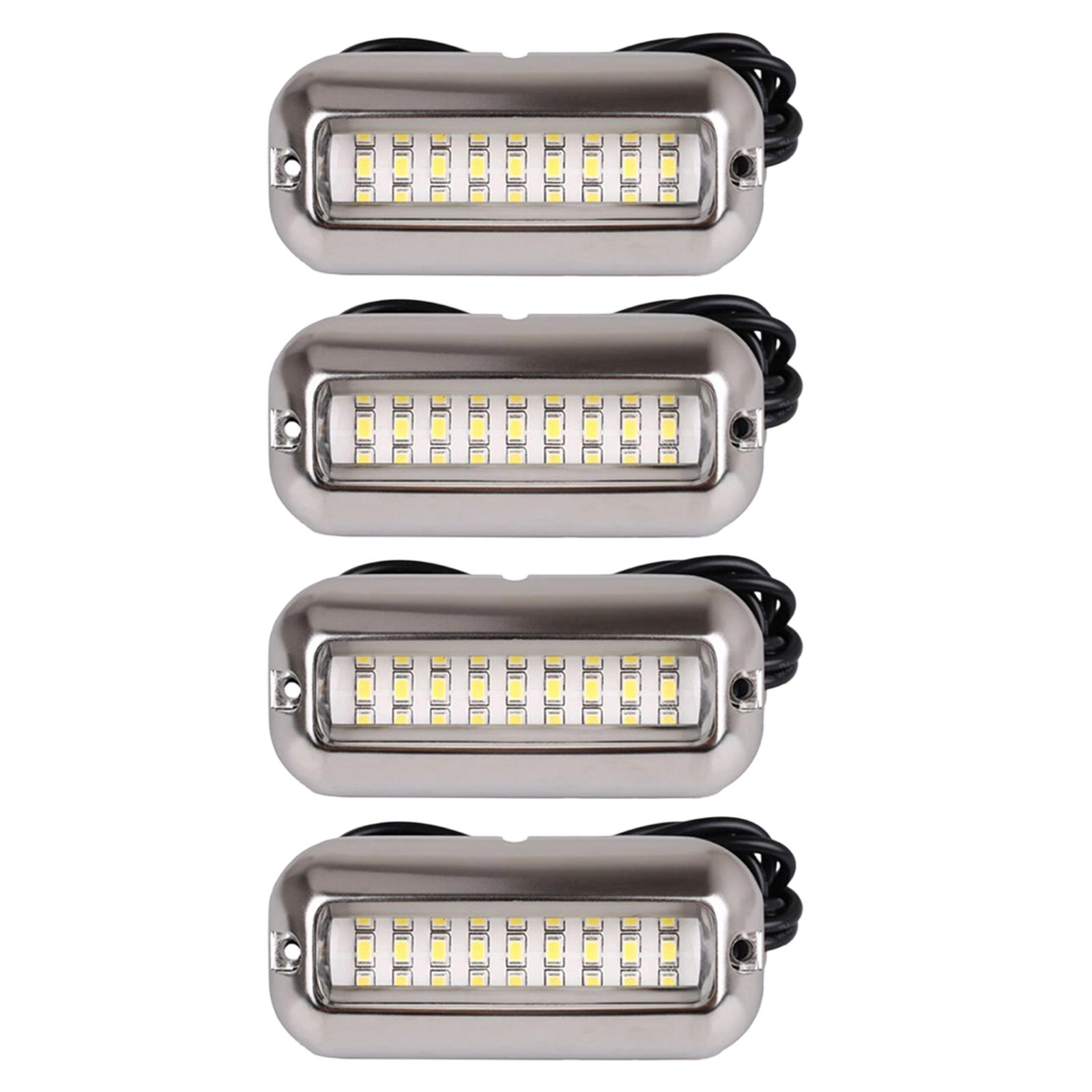 Miracle Shining 4x Boat Transom Lights Brightness Marine LED Light for Boat Skiff Kayak ราคา 33,835 บาท*ส่งฟรี
