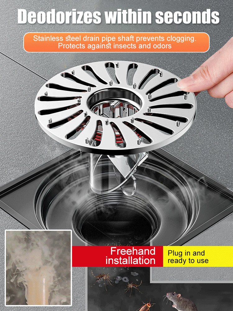 เมื่อไม่ระบายน้ํา ท่อระบายน้ําชั้นกันแมลง ท่อระบายน้ําป้องกันการอุดตันของท่อระบายน้ํา ปะเก็นซิลิโคนป้องกันยุง ราคา 54 บาท*ส่งฟรี