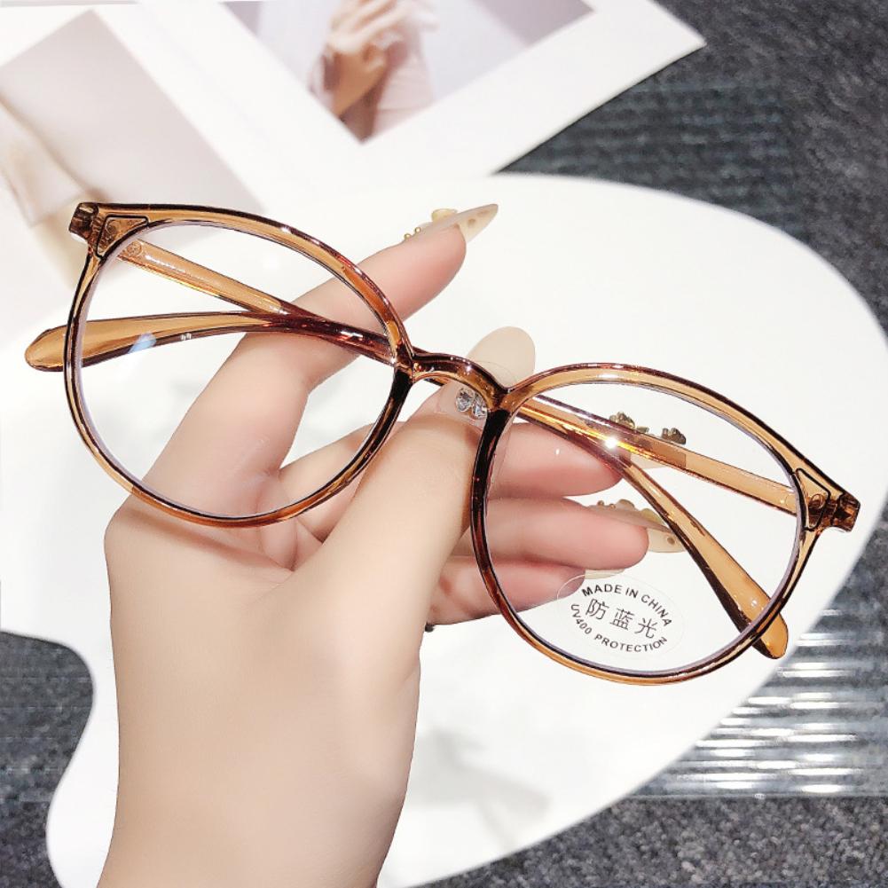 Thời trang cổ điển kính chống ánh sáng xanh trong suốt cổ điển kính máy tính Nam Nữ Kính gọng dáng t