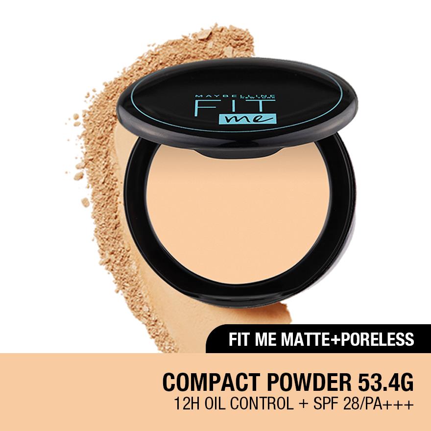 MAYBELLINE Fit Me Compact Powder 118 Harga 14 Ringgit*Penghantaran Percuma