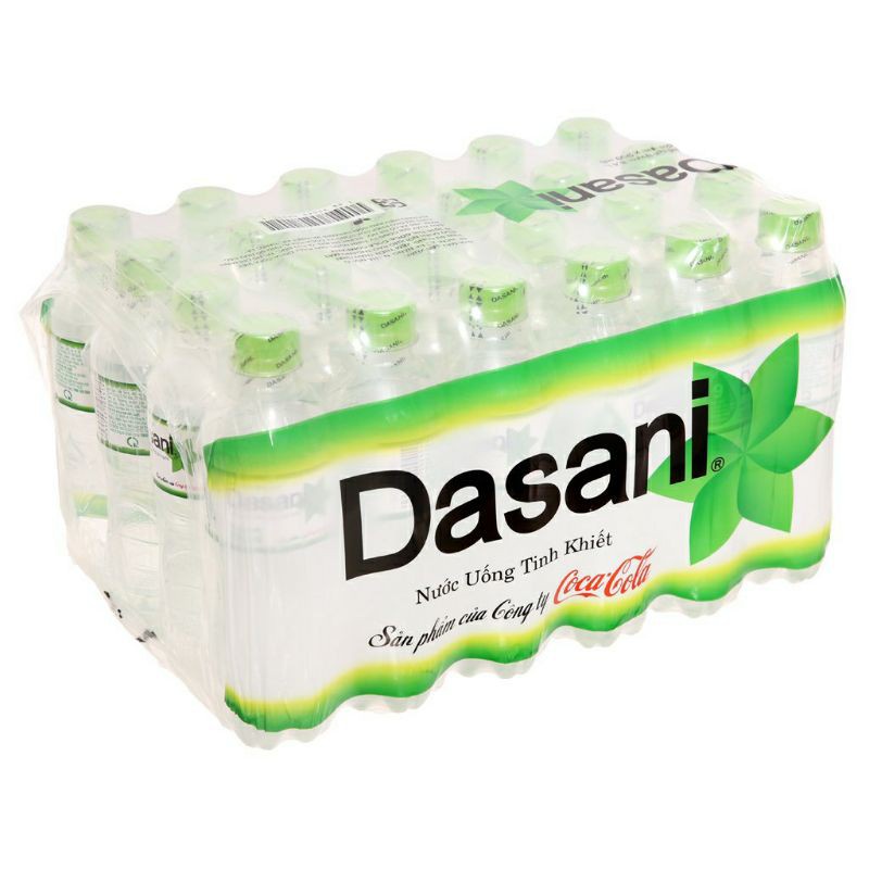 NEW lốc 24 chai nước tinh khiết dasani 350ml (hàng chính hãng)