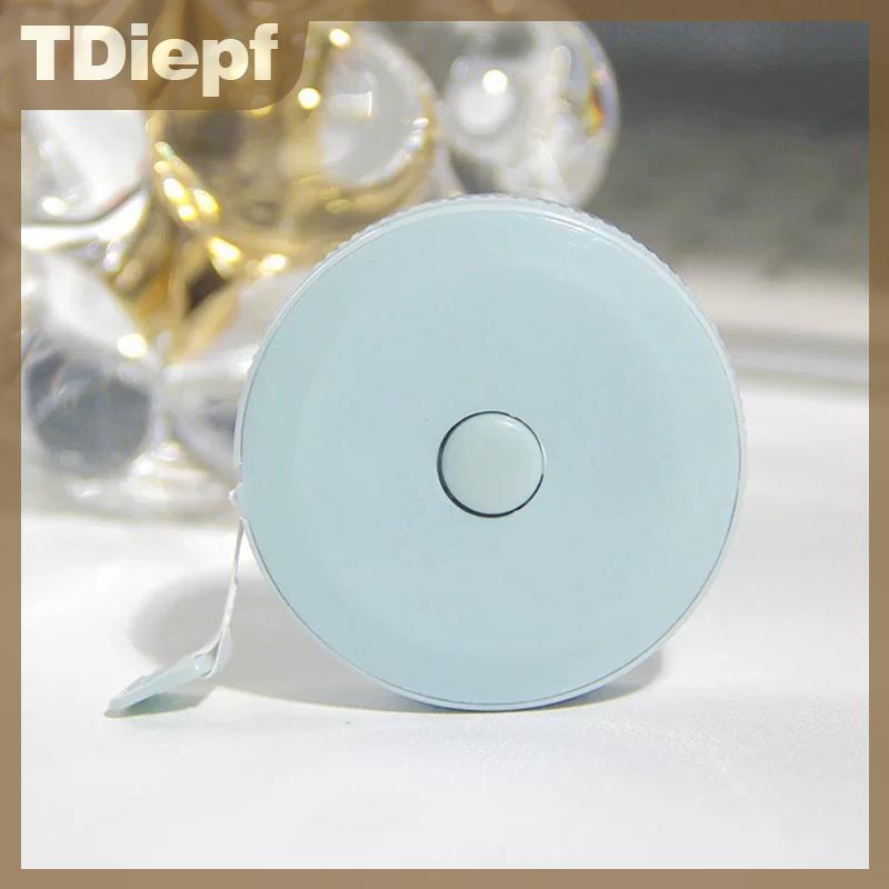 TDiepf Mini vòng ba chu vi đo lường cai trị tự rút lại Băng đo đôi quy mô cơ thể may linh hoạt đo lư