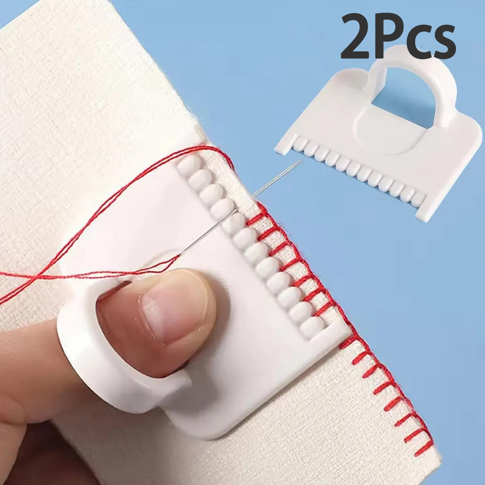2pcs Sewing Guide Template Kit for Consistent Stitches – 3mm Spacing Precision Sewing Tool for Fabric Embroidery & Leathercraft