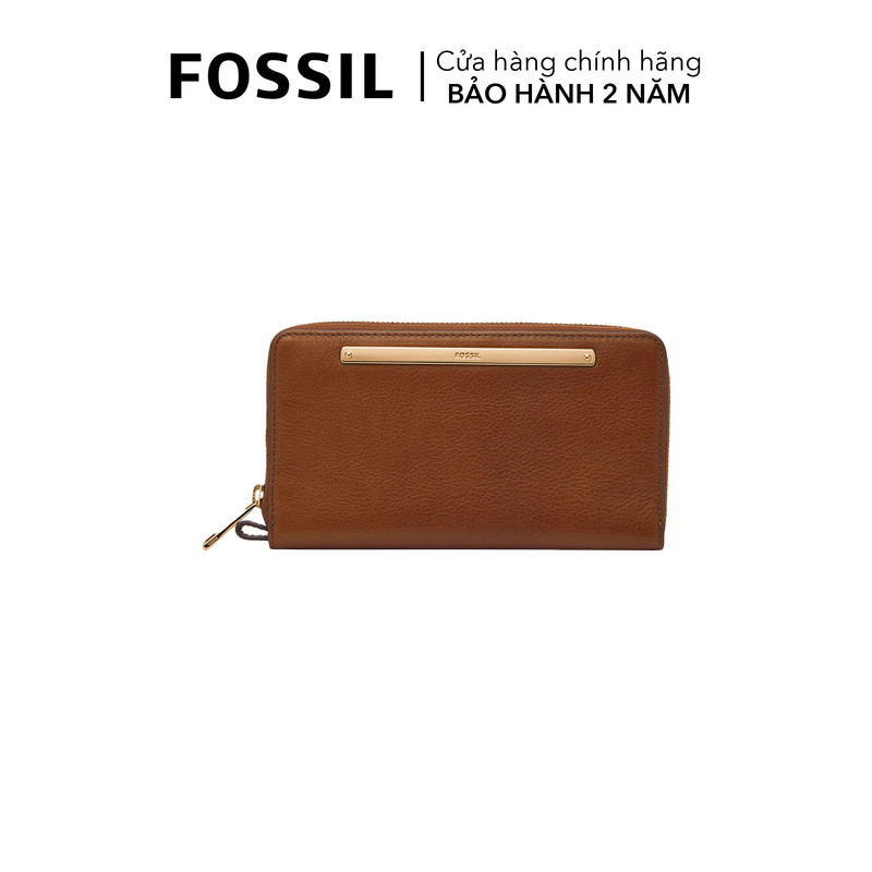 Ví da nữ da thật fossil liza sl7878g200 - màu nâu